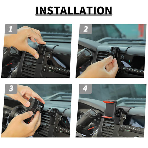 For 2007-2013 Chevy Silverado Center Console Dash Phone Mount Holder Stand Support