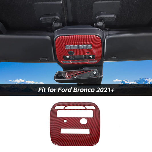 Front Reading Light Panel Trim Cover For Ford Bronco 2021+ Accessories | CheroCar