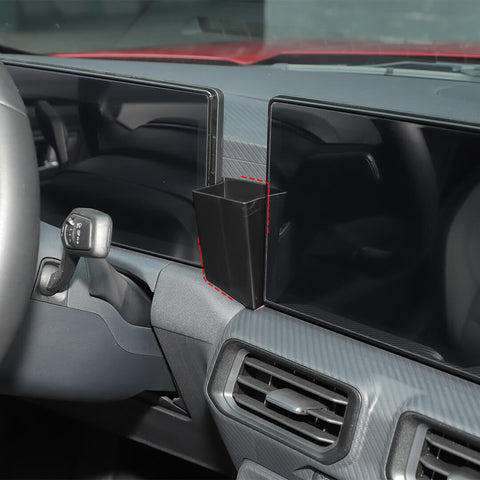 For 2024+ Ford Mustang Center Console Split Screen Gap Storage Box Organzation