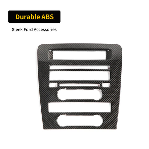 For 2009-2013 Ford Mustang Interior Central Control CD Navigation Panel Trim Cover