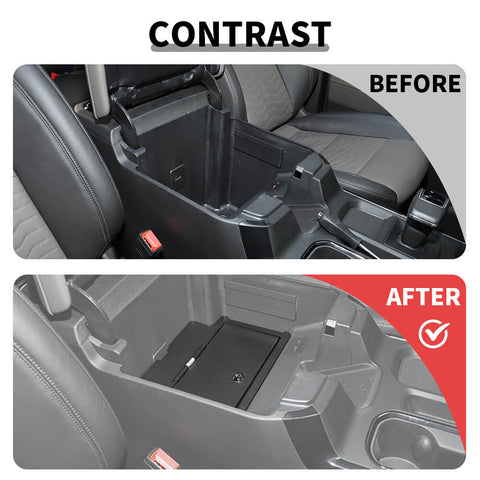 For 2022+ Chevy Silverado/GMC Sierra Center Console Armrest Interior Safe Box