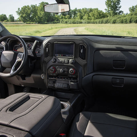 For 2019-2021 Chevy Silverado/ GMC-SIERRA Inner Center Console Dashboard Air Vent Trim Cover Kit