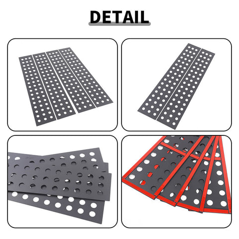 For 2015-2019 Chevy Suburban/Tahoe/GMC Yukon Window Pillar Posts Cover Trim US Flag