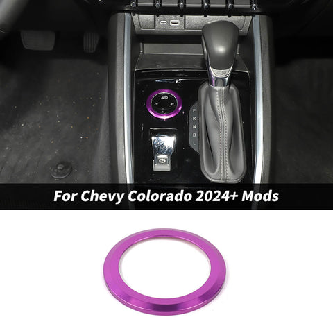 For 2024+ Chevy Colorado Four-wheel Drive 4WD Knob Adjustment Mode Ring Trim Cover