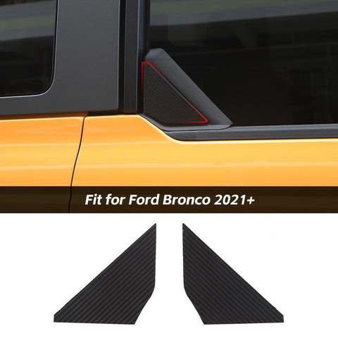 Rear Car Window Triangle Decor Cover Trim Panel For Ford Bronco 2021+ Accessories | CheroCar