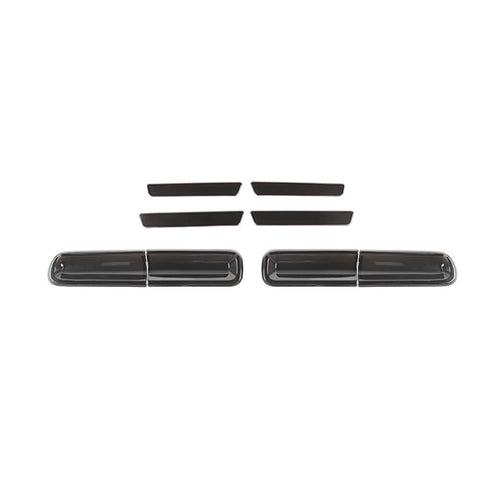 For 2015+ Dodge Challenger Smoked Black Rear Tail Light /Wheel Eyebrow Lamp Cover Trim Kit