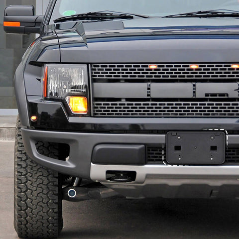 For 2010-2014 Ford F150 SVT Raptor Front Bumper License Plate Mounting Bracket