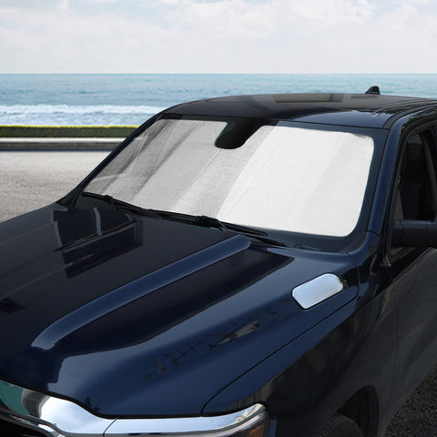 For 2018+ Dodge Ram Front Windshield Sunshade Block UV Protector Visor