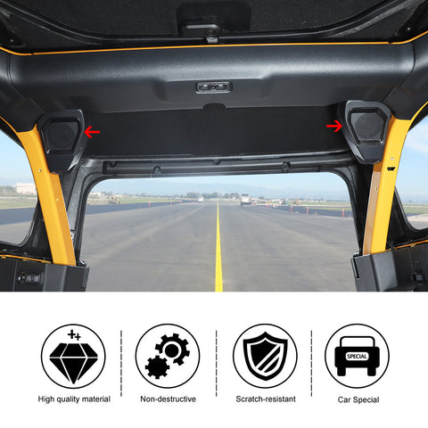 For 2021+ Ford Bronco Car Rear Trunk Speaker Decor Frame Panel Trim Cover