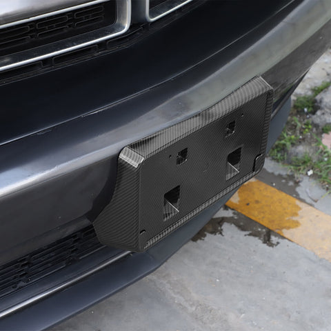 For 2010+ Dodge Challenger Front License Plate Holder Bracker Base