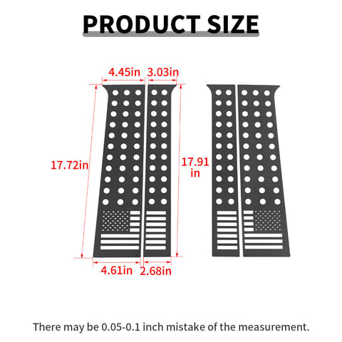 For 2023+ Chevy Colorado/GMC-CANYON Car Window Center Pillar Trim Panel Cover