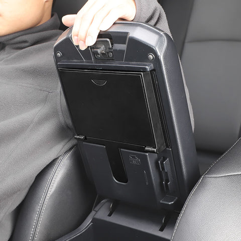 For 2010-2023 Toyota 4Runner Armrest Hidden Storage Box Organizer Secret Compartment