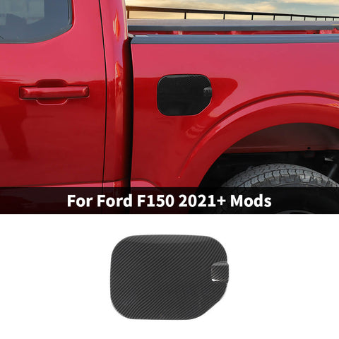 For 2021+ Ford F150 Exterior Fuel Filler Door Gas Tank Cap Cover Trim