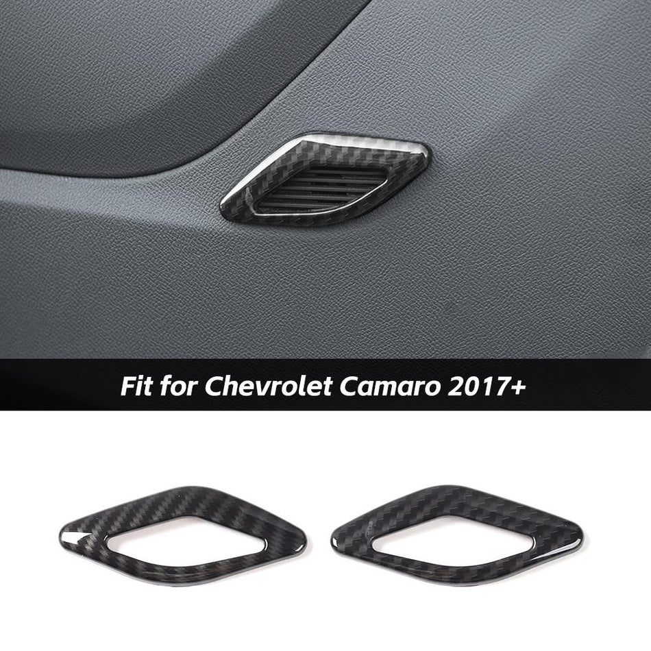 For 2017+ Chevrolet Camaro Inner Door Speaker Stereo Horn Cover Trim Ring