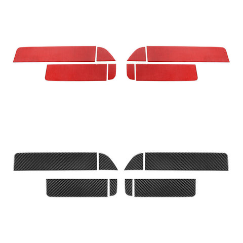 For 2009-2014 Ford F150 Raptor Interior Side Door Cover Stickers Trim