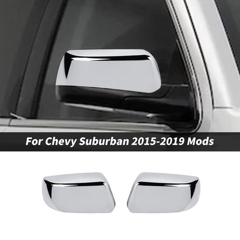 For 2015-2019 Chevy Suburban/Tahoe/GMC Yukon/ESCALADE Side Rearview Mirror Cover Trim Cap