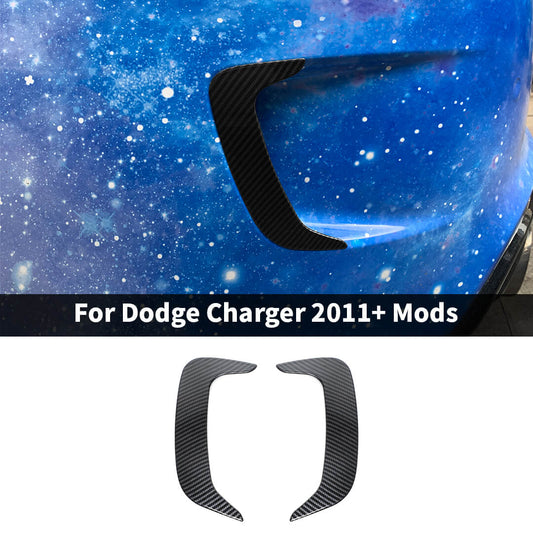 For 2011+ Dodge Charger Rear Bumper Side Fin Air Vent Outlet Cover Trim