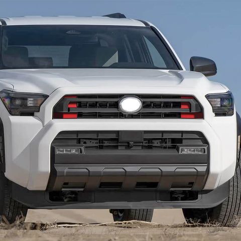 For 2024+ 4Runner Front Grill Mesh Decoration Sticker Cover Trim