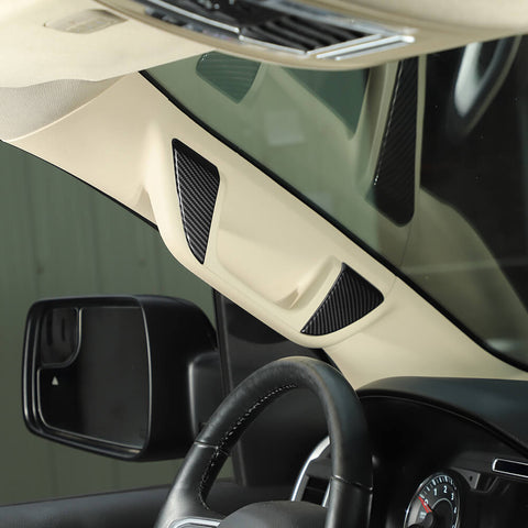 For 2018+ Dodge RAM A-pillar Grab Handle Cover Trim Sticker