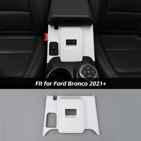 Window Switch Button Panel Cover Trim Decor For Ford Bronco 2021+ 2-Door Accessories | CheroCar