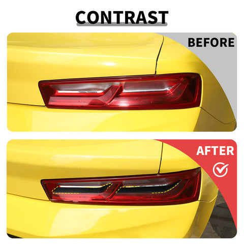 For 2016+ Chevy Camaro Rear Taillight Lamp Trim Cover Sticker