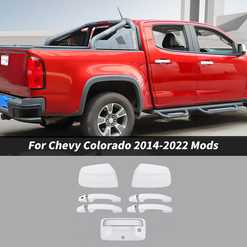 For 2014-2022 Chevy Colorado/GMC-CANYON 12 x Rearview Mirror & Door Handle & Tailgate Handle Cover Trim Kit