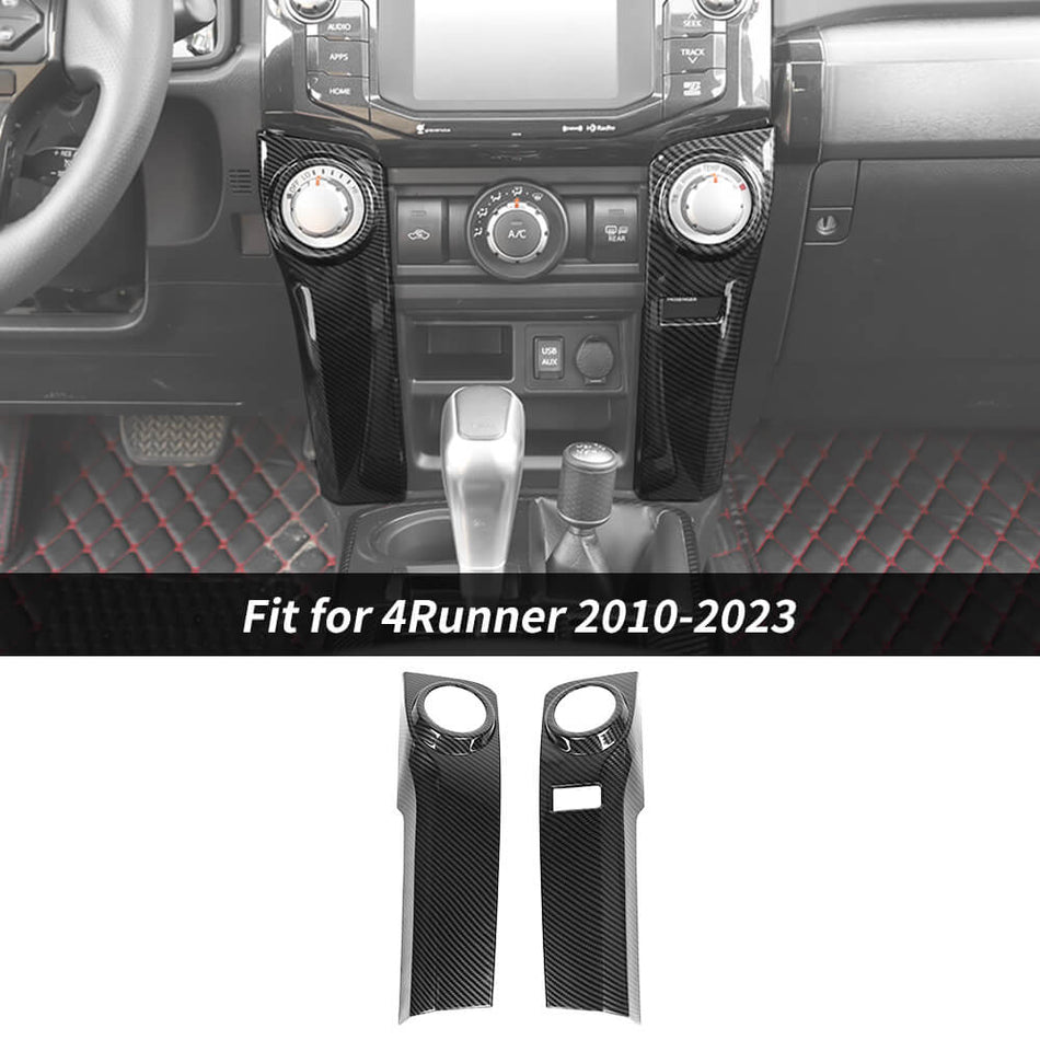 For 2010+ Toyota 4Runner Air Conditioner Center Control Console Cover Trim