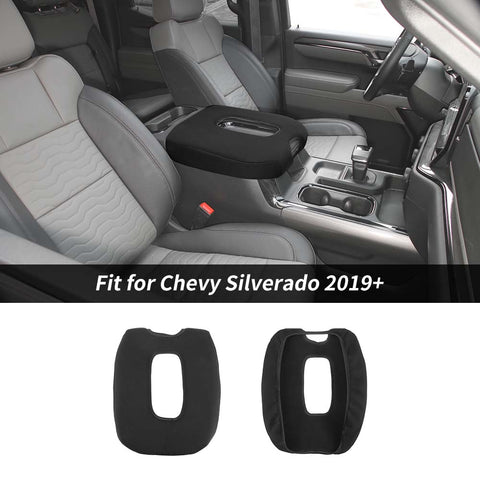 For Chevy Silverado/GMC Sierra 2019+/Suburban 2020+ Center Console Armrest Box Pad Cover