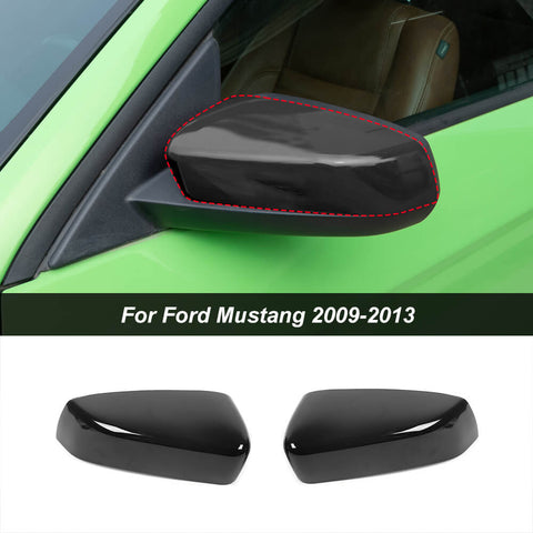 Rearview Mirror Cover Trim Decor for Ford Mustang 2009-2013 Accessories｜CheroCar