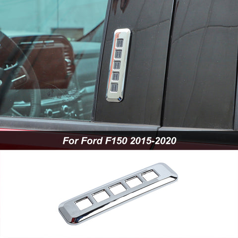 Door Password Lock Switch Button Frame Cover Trim For Ford F150 2015+｜CheroCar