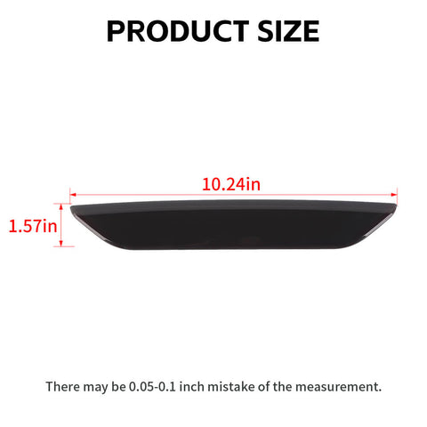For 2014-2020 Dodge Durango 3rd Third Brake Light Trim Cover