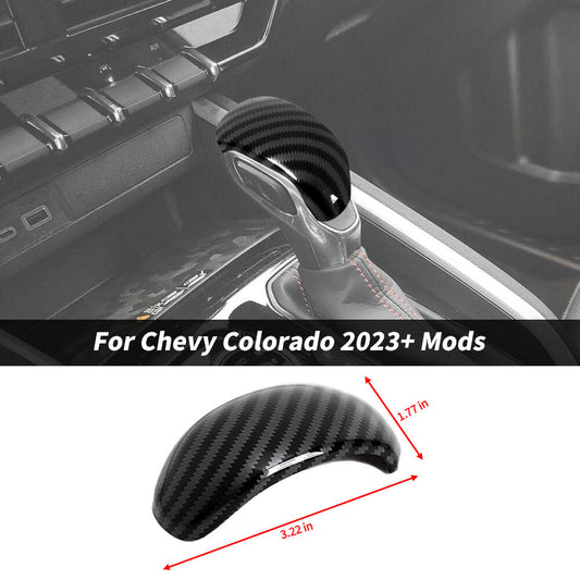 For 2023+ Chevy Colorado/GMC-CANYON Gear Shift Lever Head Knob Trim Cover Decor Shell
