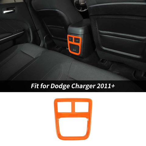 Interior Rear Air Outlet Vent Trim Cover Frame For Dodge Charger/Chrysler 300C 2011+ Accessories | CheroCar