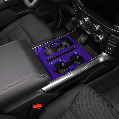 For 2021+ Ford F150 31 x Inner Center Console & Car Door Cover Trim Kit 4 Door Purple
