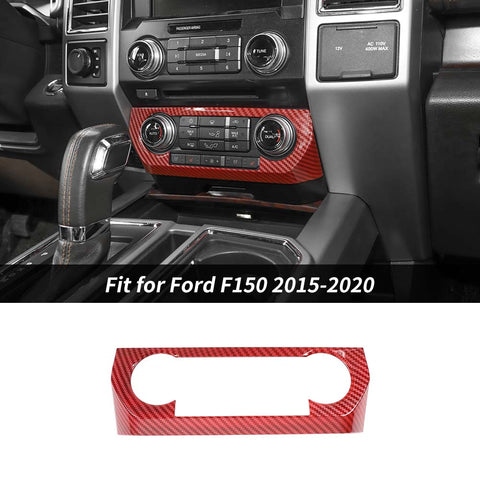 Air Conditioner Control Switch Panel Trim Cover For Ford F150 2015-2020 Accessories | CheroCar