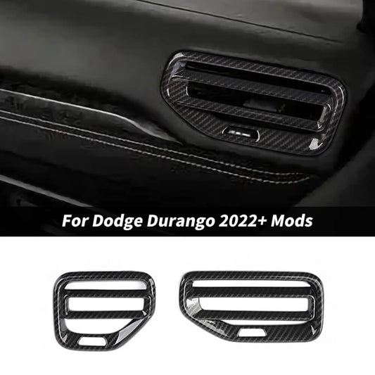For 2021+ Dodge Durango Interior Dashboard Air Vent Outlet Trim Cover