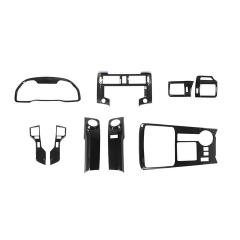 For 2020-2023 Toyota 4Runner 9 x Interior Front Central Dashboard Trim Kit