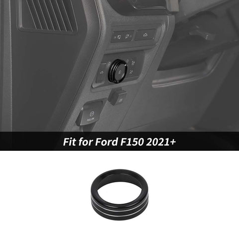 Headlight Switch Knob bezel Cover Trim For Ford F150 2021+ Accessories | CheroCar