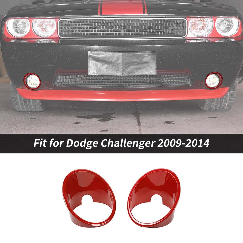 For 2009-2014 Dodge Challenger Front Fog Light Lamp Bezel Cover Trim