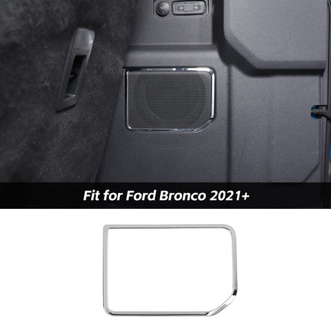 Rear Cargo Trunk Speaker Horn Trim Cover Decor For Ford Bronco 2021+ Accessories | CheroCar