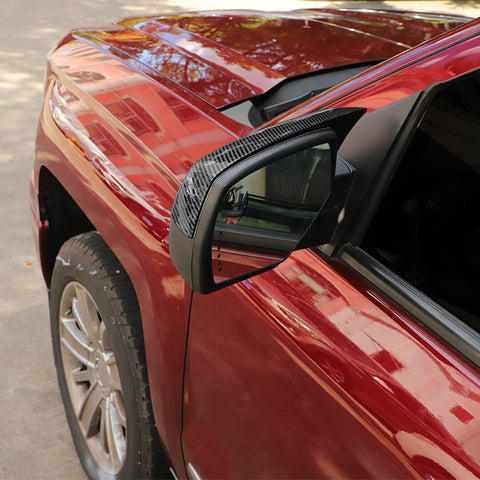 For 2014-2018 Chevy Silverado/Suburban/Tahoe/GMC-YUKON/GMC-SIERRA Rearview Side Mirror Shell Cover Trim Caps (2 pcs)