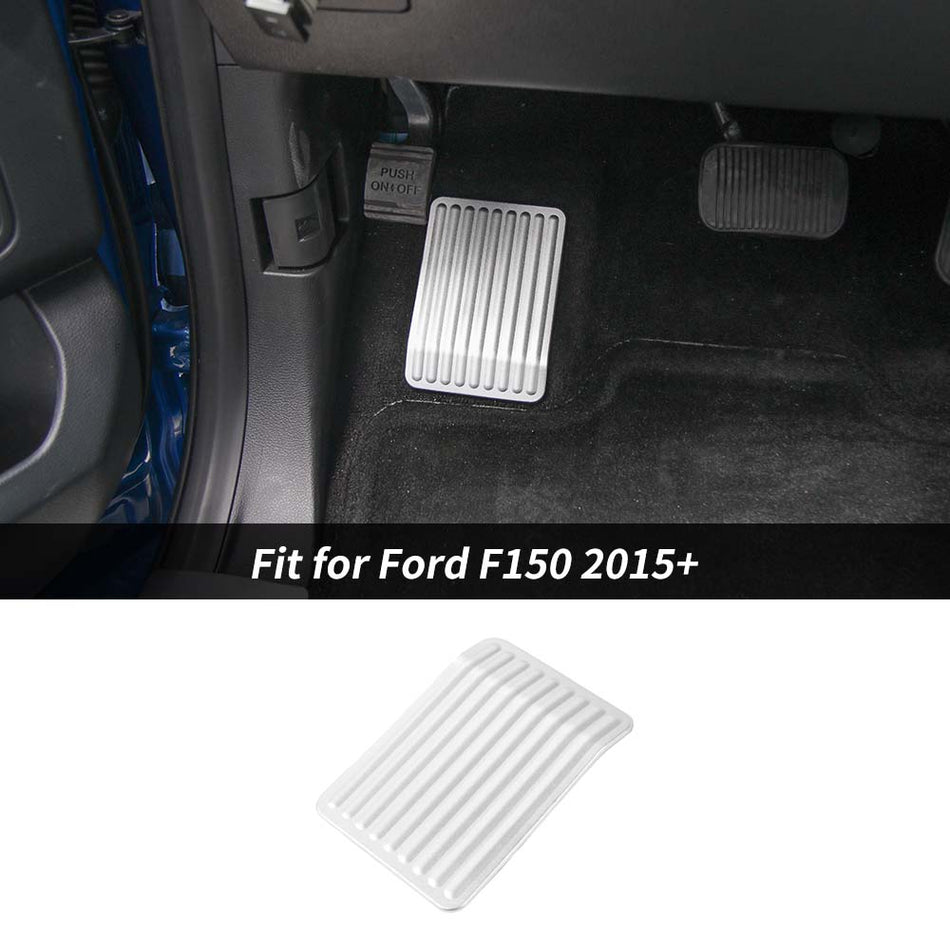 For 2015+ Ford F150 Left Side Foot Rest Pedal Cover Trim