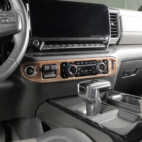 For 2022+ Chevy Silverado 18 x Inner Center Console Dash & Door Handle Trim Cover Kit