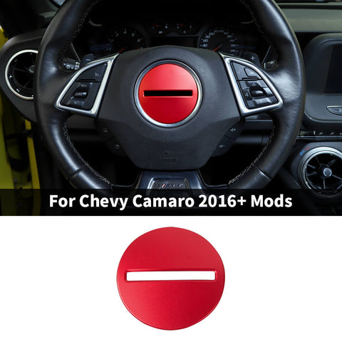 For 2016+ Chevy Camaro Steering Wheel Center Cover Ring Trim