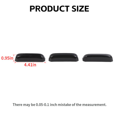 For 2021+ Ford F150 Raptor Front Bumper Grille Light Panel Guard Cover Trim Decor