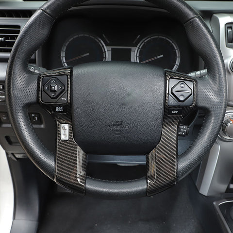 For 2010-2019 4Runner Center Console Steering Wheel Dash Trim Cover Kit