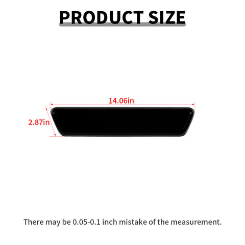 For 2009-2014 Ford F150 Raptor Smoked Black High Brake Light Lamp Cover Trim Cap