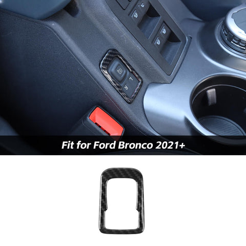 Rearview Mirror Button Adjust Decor Cover Trim For Ford Bronco 2021+ Accessories | CheroCar