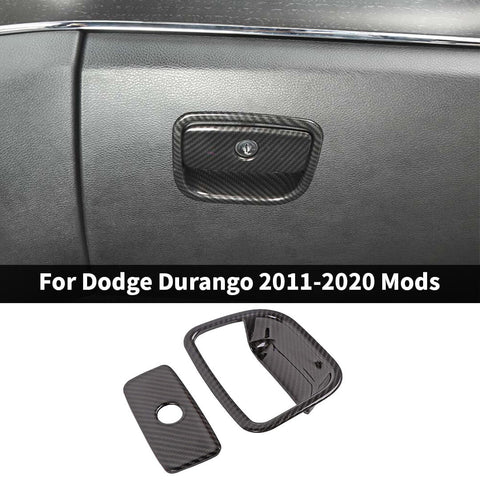 For 2011-2020 Dodge Durango Interior Co-pilot Storage Box Handle Cover Trim