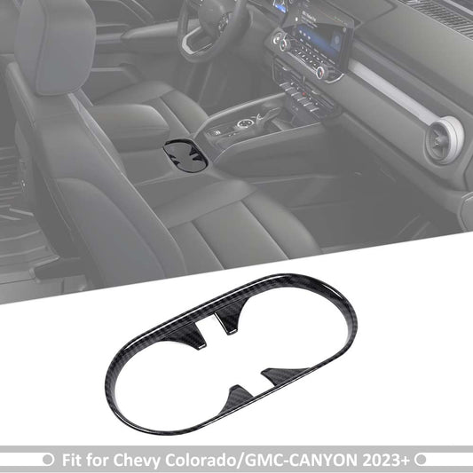 For 2023+ Chevy Colorado & GMC Canyon Front Console Cup Holder Trim Cover